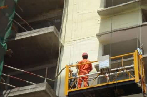 聚氨酯噴涂外墻保溫(圖2) 聚氨酯噴涂外墻保溫案例