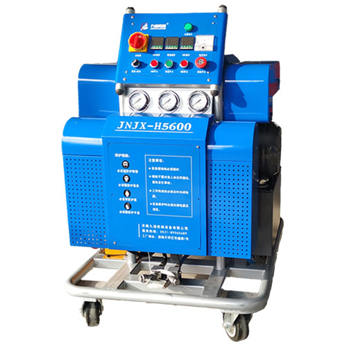 噴涂聚氨酯高壓機(jī)器冷庫保溫怎么樣(圖1) 液壓JNJX-H5600聚脲噴涂機(jī)